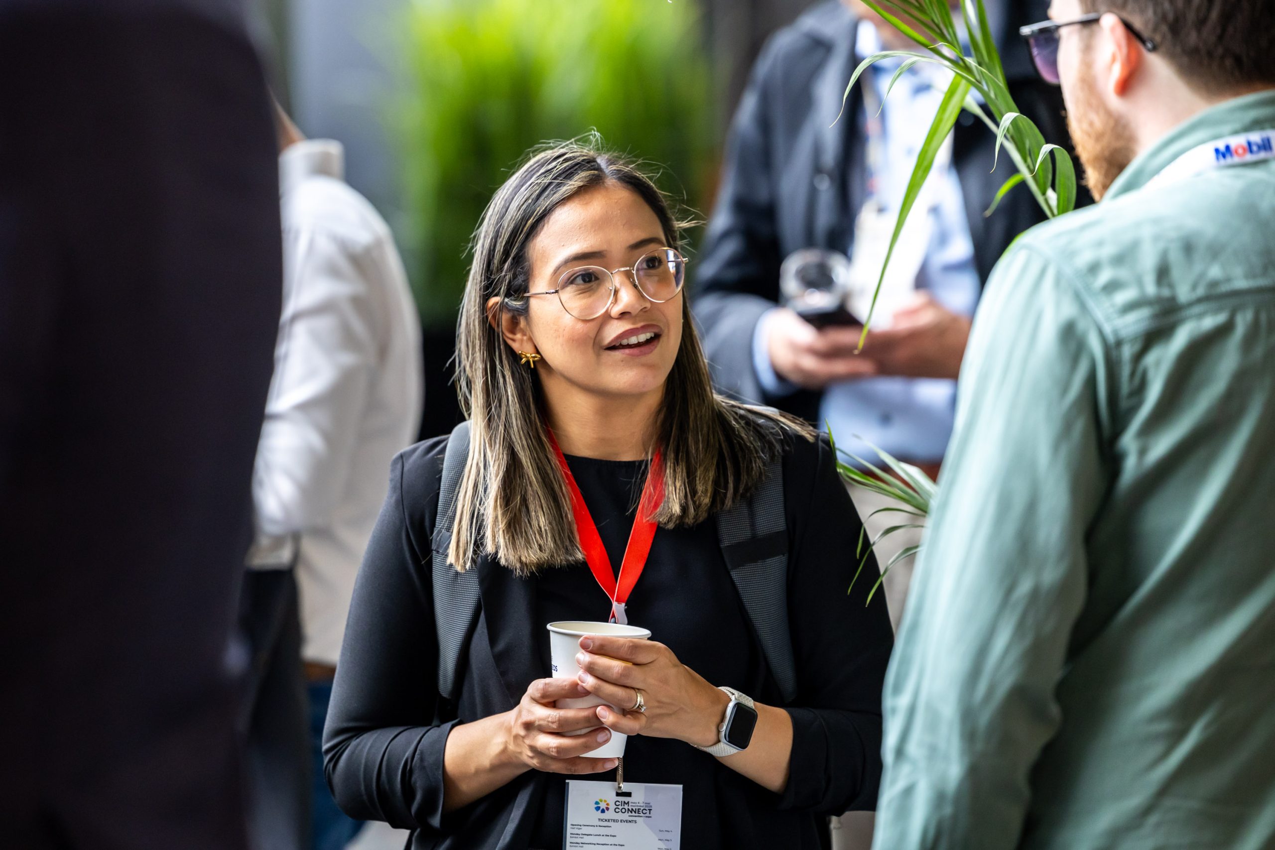 Networking at the ISSA Mining Safety Conference